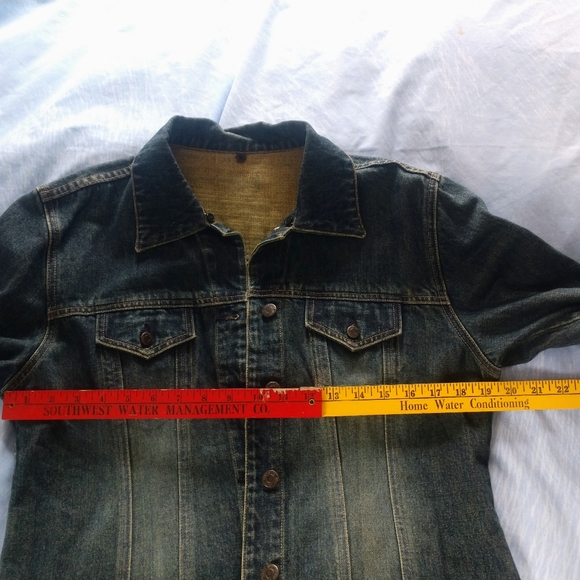 EUC Just Jeans Jnr Dize 14 Trucker/Bike Jacket Cro - Picture 5 of 10
